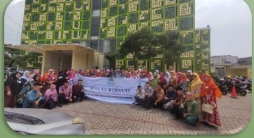 Jamaah YSMB pada kegiatan Halal bi Halal di BSD